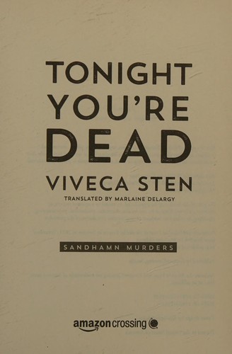 Cover of Tonight You're Dead