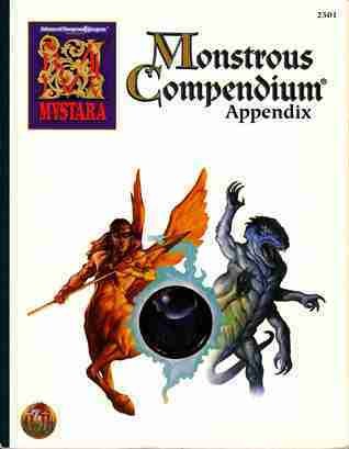 Cover of Monstrous Compendium