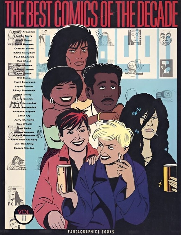 Cover of The Best Comics of the Decade: 1980-1990 Volume 2