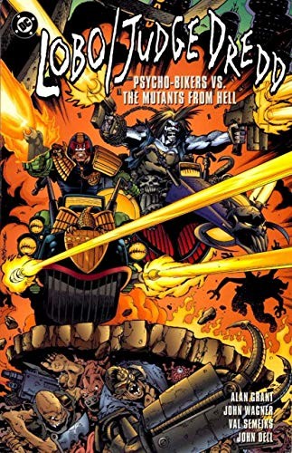 Cover of Lobo/Judge Dredd: Psycho Bikers vs. the Mutants from Hell