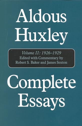 Cover of Complete Essays, Vol. II: 1926-1929