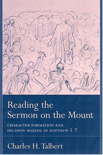 Cover of Reading The Sermon On The Mount