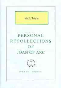 Cover of Personal Recollections of Joan of Arc