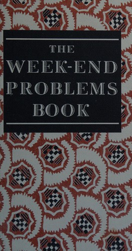 Cover of The week-end problems book