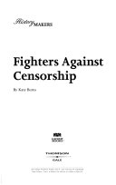Cover of History Makers - Fighters Against Censorship (History Makers)