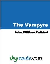 Cover of The Vampyre; A Tale