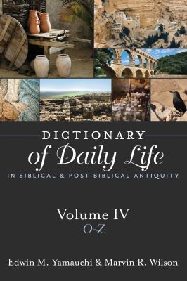 Cover of Dictionary of Daily Life in Biblical and Post-Biblical Antiquity