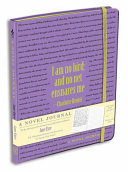 Cover of A Novel Journal: Jane Eyre