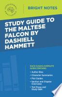 Cover of Study Guide to The Maltese Falcon by Dashiell Hammett