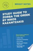 Cover of Study Guide to Zorba the Greek by Nikos Kazantzakis