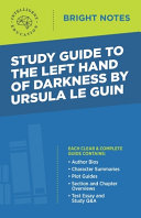 Cover of Study Guide to The Left Hand of Darkness by Ursula Le Guin
