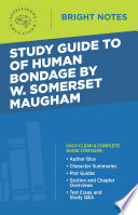 Cover of Study Guide to Of Human Bondage by W Somerset Maugham