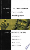Cover of Women, the Environment and Sustainable Development