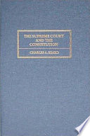 Cover of The Supreme Court and the Constitution