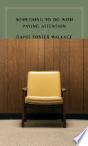 Cover of Something to Do with Paying Attention