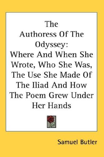 Cover of The authoress of the Odyssey