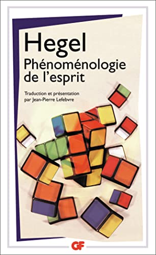 Cover of Phénoménologie de l'esprit