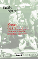Cover of Zones de traduction