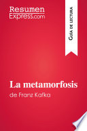 Cover of La metamorfosis de Franz Kafka