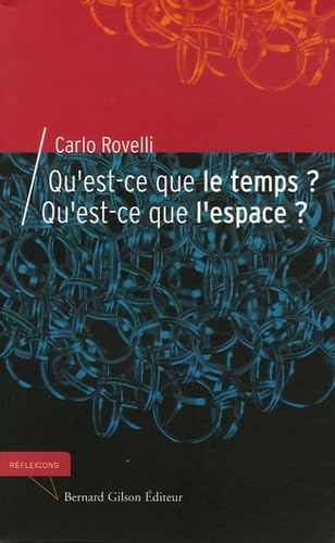 Cover of Qu'est ce que le temps ? Qu'est ce que l'espace ?