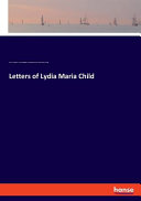Cover of Letters of Lydia Maria Child