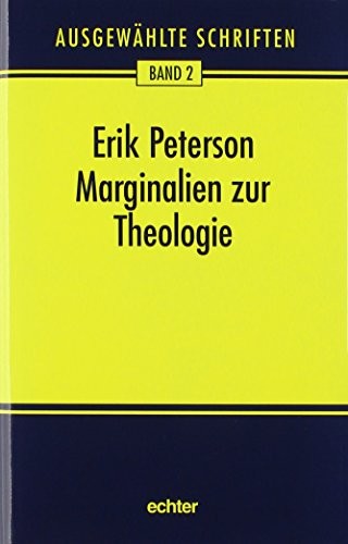 Cover of Marginalien zur Theologie