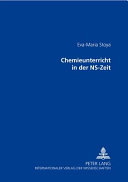 Cover of Chemieunterricht in der NS-Zeit