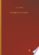 Cover of By Right of Conquest