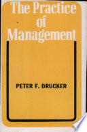Cover of The Practice Of Management