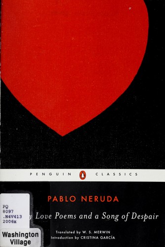 Cover of Twenty Love Poems and a Song of Despair
