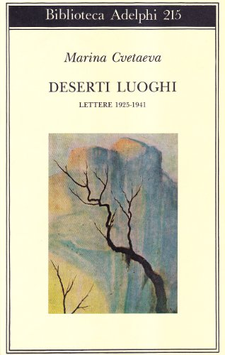 Cover of Deserti luoghi. Lettere 1925-1941