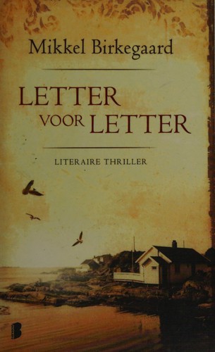 Cover of Letter voor letter