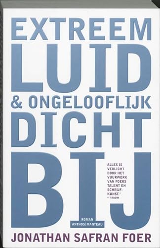 Cover of Extreem luid en ongelooflijk dichtbij