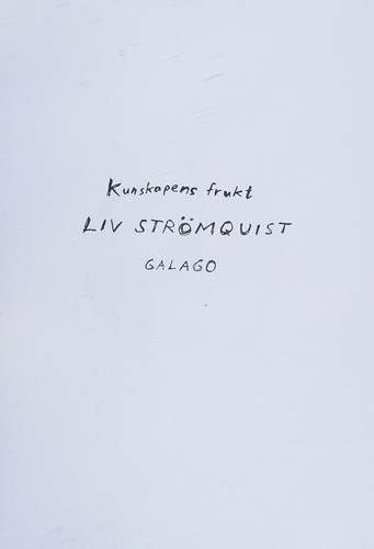 Cover of Kunskapens frukt
