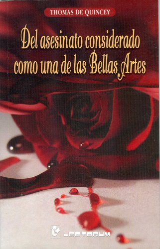 Cover of Del asesinato considerado como una de las bellas artes