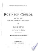 Cover of Robinson Crusoe