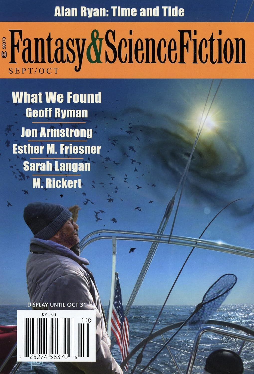 Cover of The Magazine of Fantasy & Science Fiction: September/October 2011