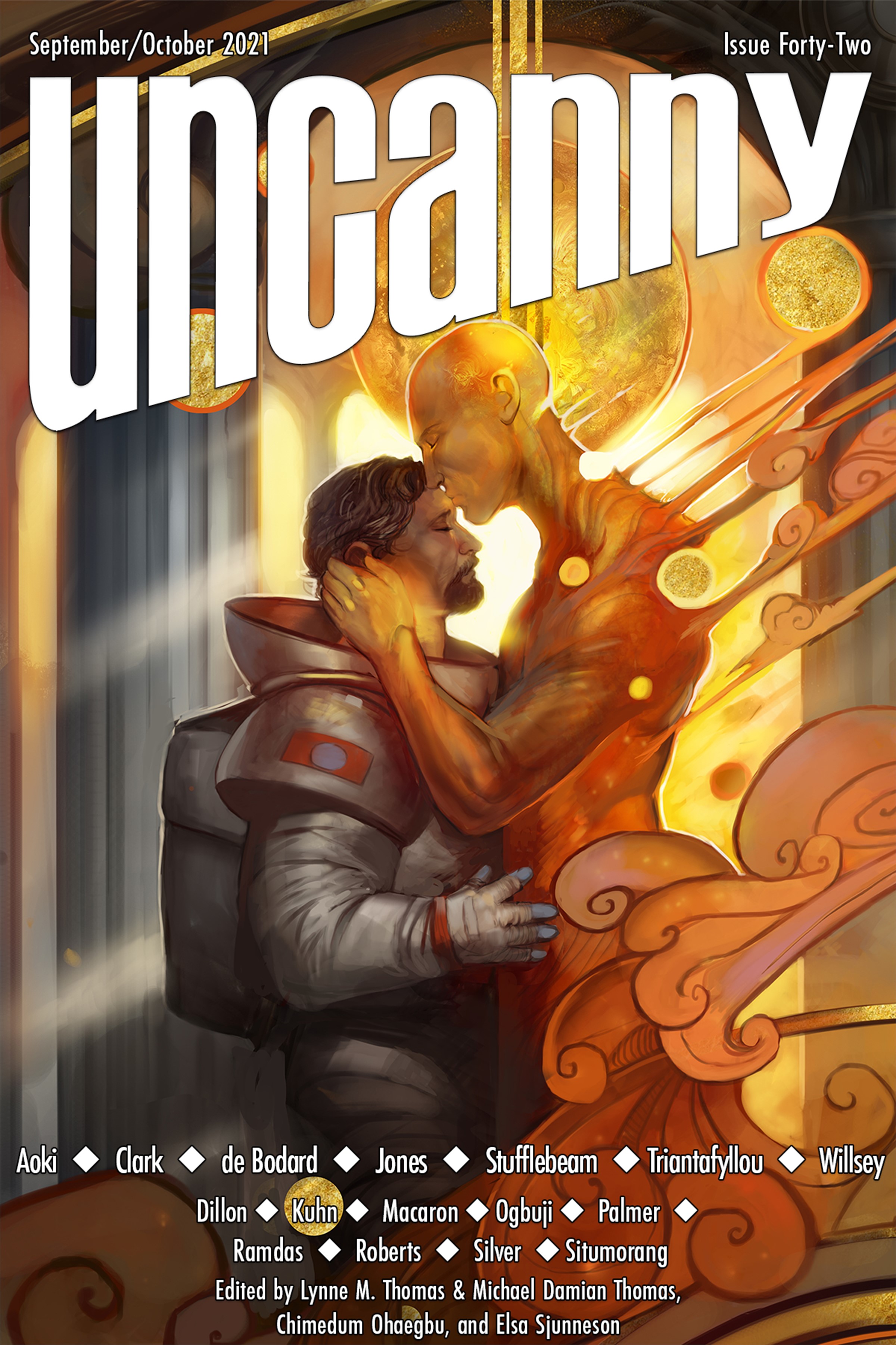 Cover of Uncanny Magazine Issue 42: September/October 2021