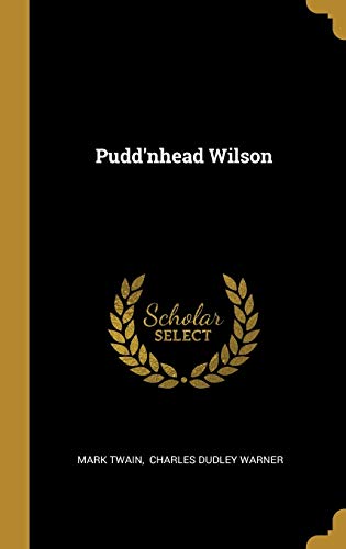 Cover of Pudd'nhead Wilson