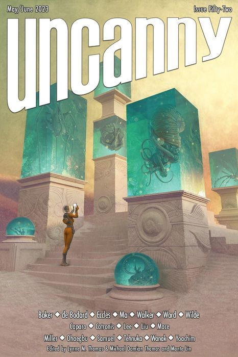 Cover of Uncanny Magazine, Issue 52, May/June 2023