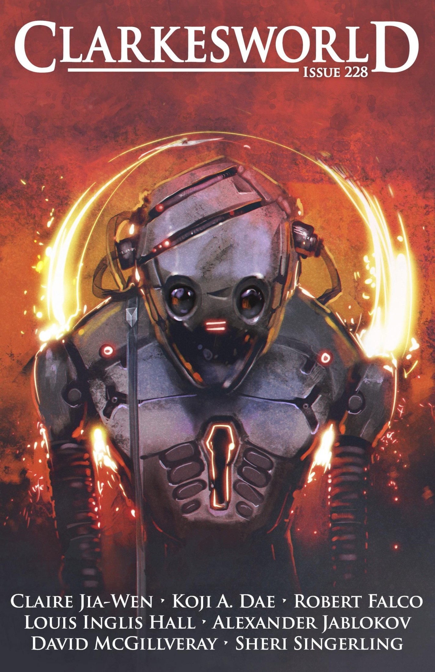 Cover of Clarkesworld Magazine, Issue 228