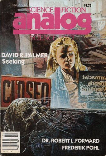 Cover of Analog Science Fiction/Science Fact, Vol. 103, No. 2, February 1983