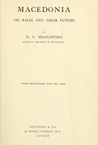 Cover of Macedonia