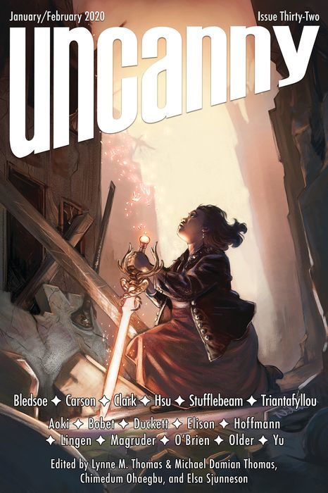 Cover of Uncanny Magazine Issue 32: January/February 2020