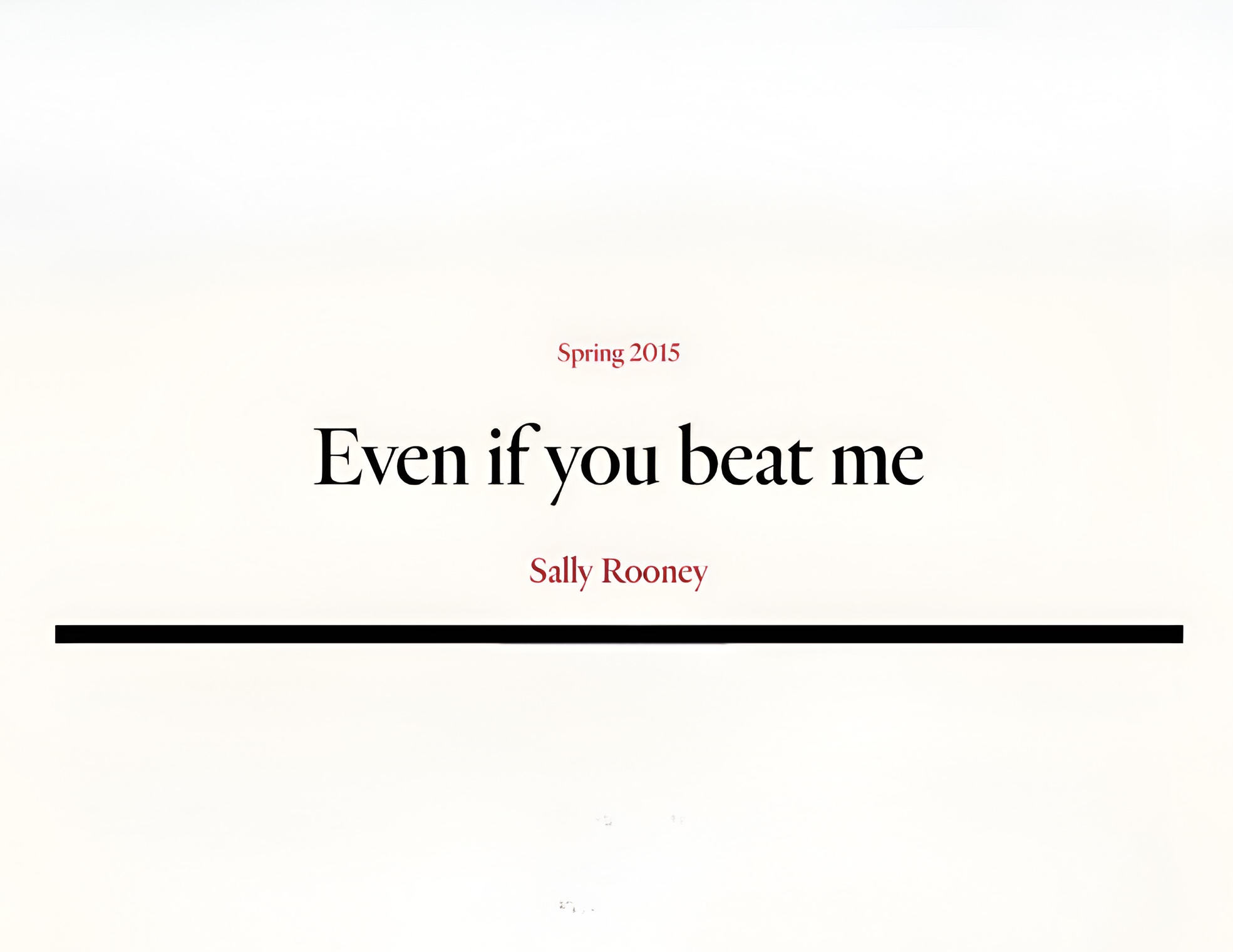 Cover of Even If You Beat Me