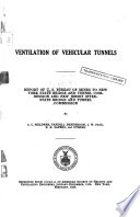 Cover of Ventilation of Vehicular Tunnels