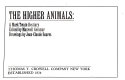 Cover of The Higher Animals