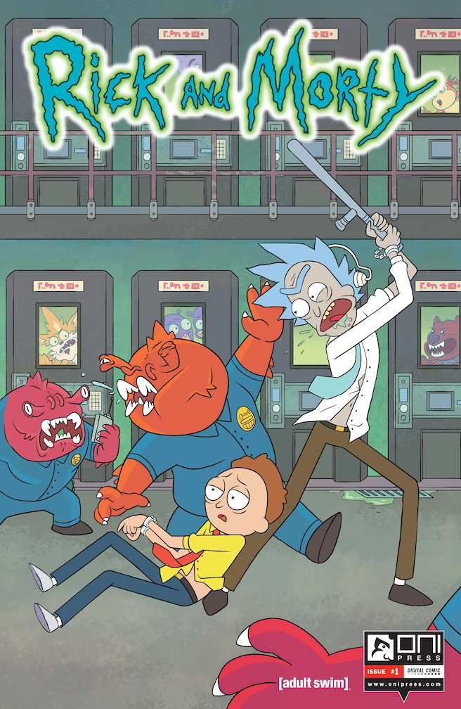 Cover of Rick and Morty #1