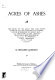 Cover of Acres of Ashes