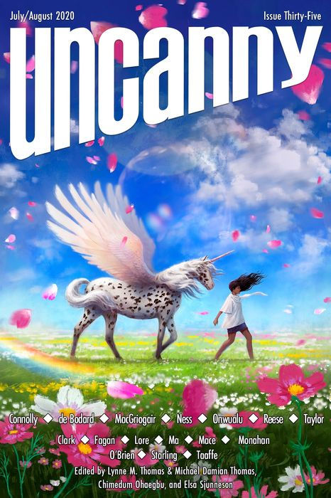 Cover of Uncanny Magazine Issue 35: July/August 2020